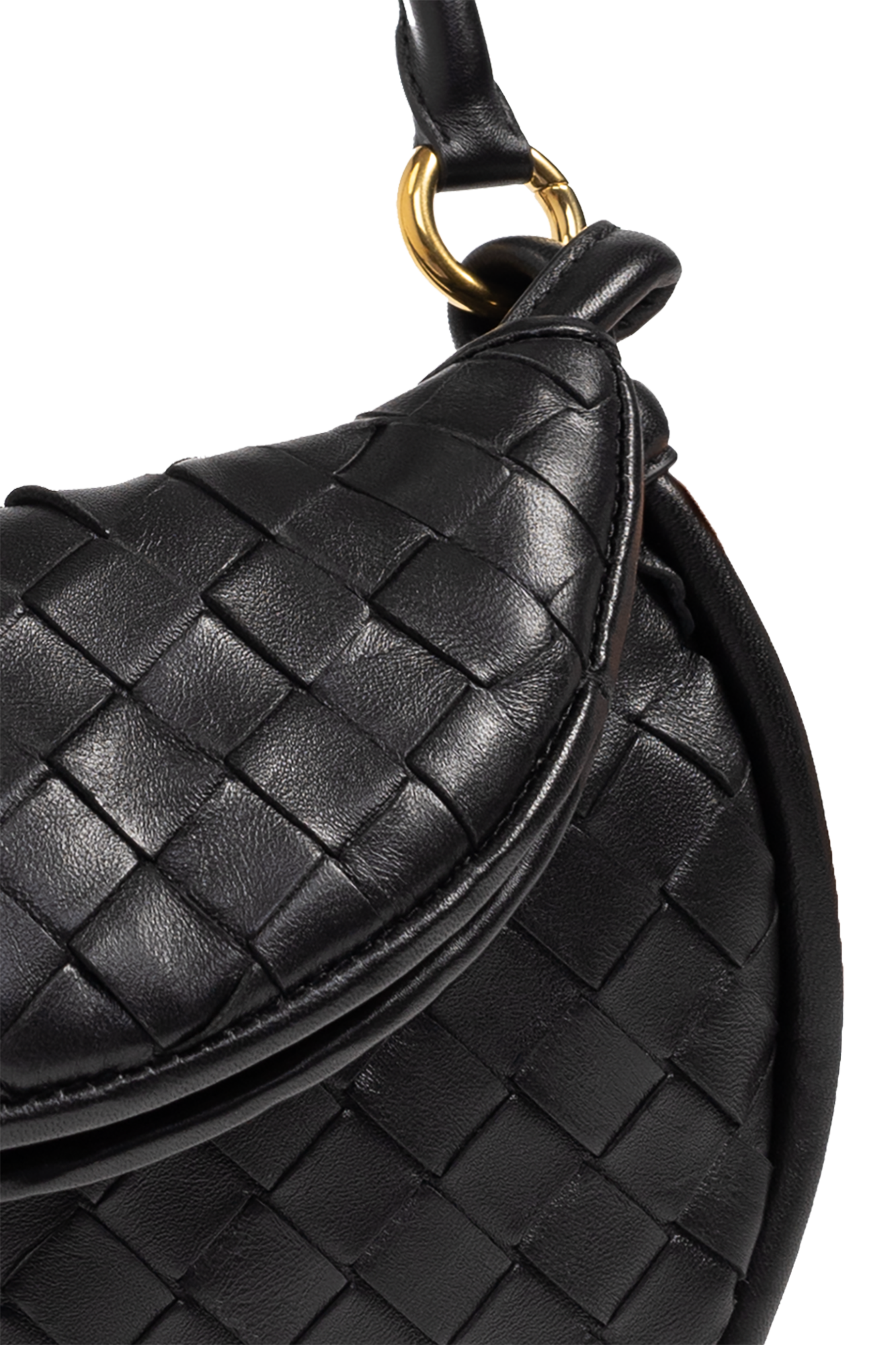 ショルダーバッグ・ポシェット BOTTEGA VENETA BLACK LEATHER MEDIUM GEMELLI SHOULDER BAG Bottega Veneta - Gemelli Medium Black Leather Bag